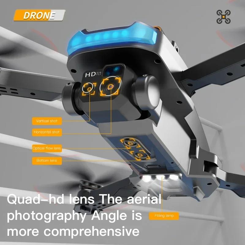 2025 New P15 Mini Drone GPS Professional 8K Hd Camera Obstacle Avoidance Aerial Photography Brushless Foldable Quadcopter Gift Toy