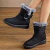 Snow Women's Boots Trend Shoes Woman Platform Woman Shoes Flat Mid Women's High Boots Platform Boots Women Botas Mujer