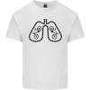 Bicycle Lungs Funny Cycling Bike Cyclist Unisexs Light Cotton TShirt