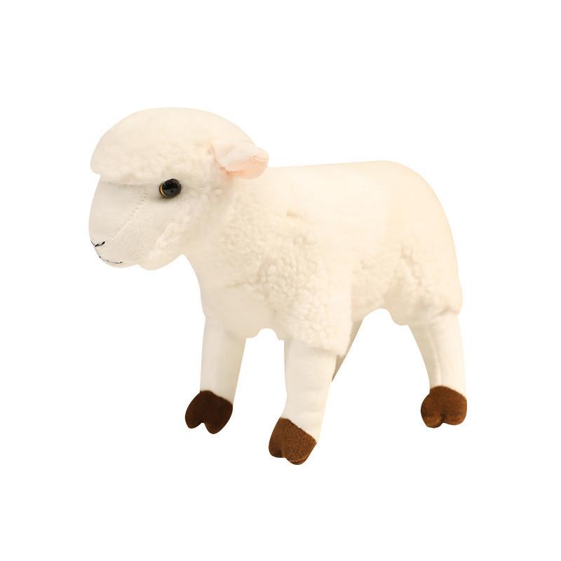 Sheep White Black Cute Animal Plush Toy Room Decoration Children Gift Birthday