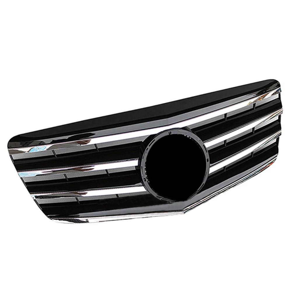 For Mercedes Benz E-Class W211 E350 E320 E280 E500 E550 2007 To 2009 Car Front Bumper Grille Racing Styles Hood Intake Grill