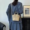 Leisure Bucket Bag for Women Fashionable Versatile Crossbody Shoulder Bag Designer Handbag