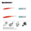 BEARKING Polaris 4 cm-es horgászcsalik Puha csali mesterséges csali Predator Tackle Jerkbaits csukákhoz és sügérekhez