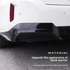 For BMW 5 Series I5 G60 525li 530li 2024 Car Rear Bumper Lip Spoiler Strip Tailpipes Rear Bar Decorative Trim Kits