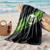 VfL Wolfsburg FC Print Microfiber Beach Towel Quick Dry Absorbent Large Towel For Beach Swimming Travel