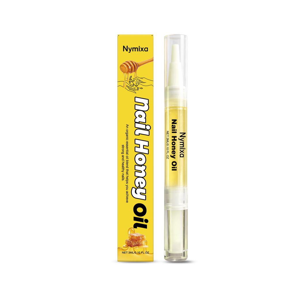 Penna Olio Miele per Unghie per Bellezza Salute Olio per Bordi Olio Vegetale Nutriente per Manicure Unghie Dita Strumenti per la Cura Trattamenti Unghie Dita