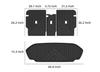 2027 Rivian R2 TPE Floor and Trunk Mats