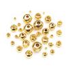 Stainless Steel Colorfast Through-Hole Spacer Beads for DIY Jewelry (30-100 pcs)