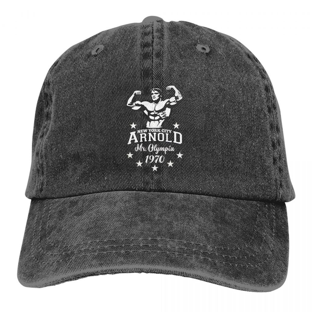 Cappellino da Baseball Mr Olympia Arnold Schwarzenegger Cappellini Vintage da Papà Arnold Schwarzenegger Cappellini Unisex Regolabili per l'Outdoor