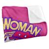 Wonder Woman Pose Blanket