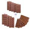 1 Set Cake Mold Silicone Chocolate Mold Heat Resistant Multifunctional Candy And Candle Mold for DIY Baking Kitchen Use