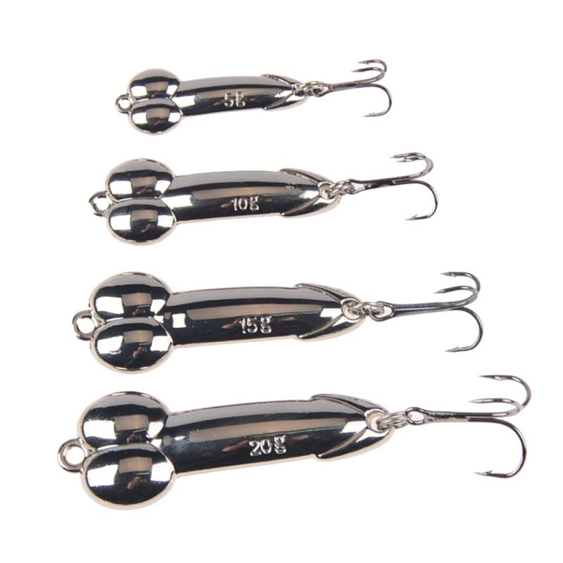 3.2cm/4.2cm/5cm/5.5cm Multi-size Metal DD  Sequin  Lure With Reinforced Hooks Long-distance Hard