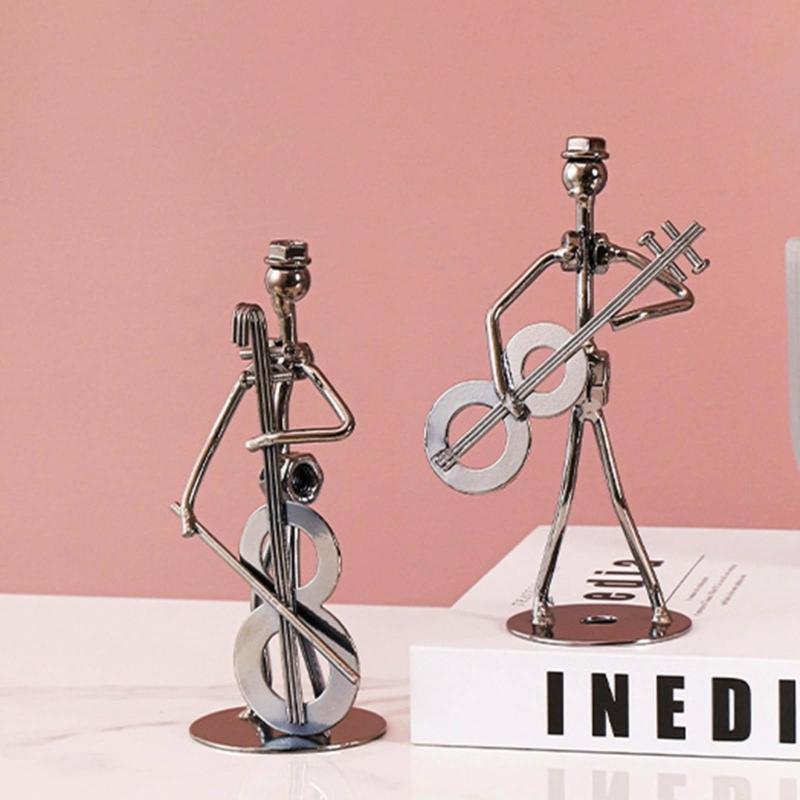 Miniatur Musikerfigur Dekorative Bastelartikel Schmuck Zubehör Geschenk für Kinder Mädchen Junge Geburtstag Hochzeit Party Geschenk