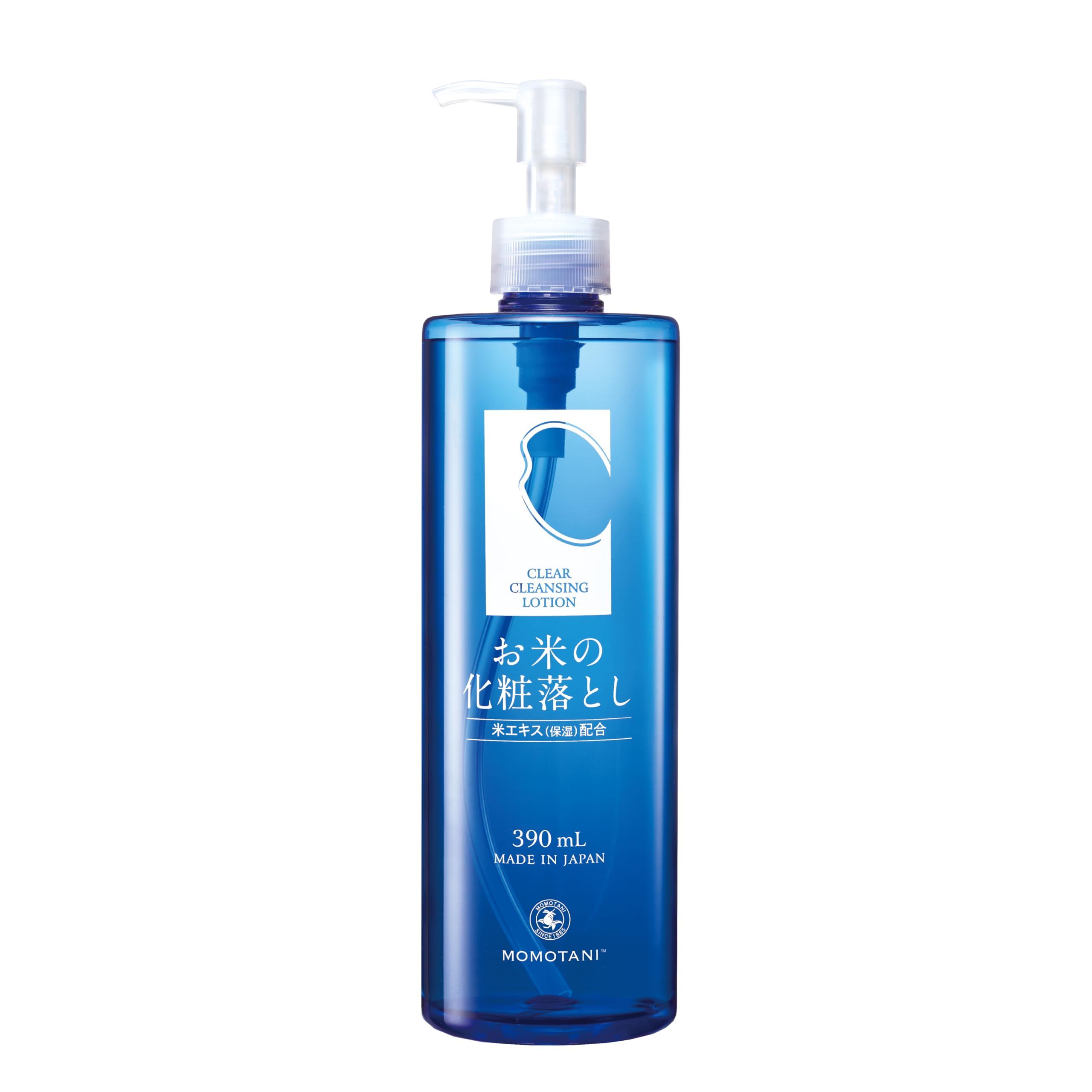 Rice-based skincare, Rice-based makeup remover, Large capacity 390mL (Made in Japan), Alcohol-free