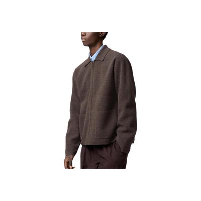× Clare Waight Keller C Series FW25 Zipper Collar Loose Casual Double Pocket Comfortable Knit Jacket Men Jackets 481242-35