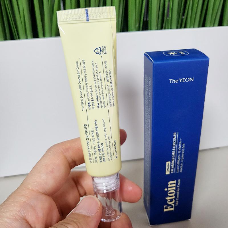 La Crema Contorno Occhi Correttore Cerchi Scuri Ectoin di Yeon (Crema Viso Nudo) 20ml