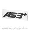 3D Aluminum For T01 AS3 AS4 AS5 AS6 AS7 AS8 AS3+ AS4+ AS5+ AS6+ AS7+ AS8+ Letters Emblem Car Rear Trunk Decoration Logo Sticker 01T