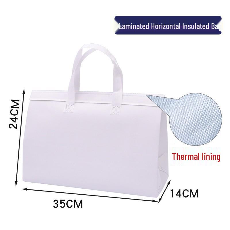 Disposable Insulated Aluminum Foil Milk Tea Bag - Chinese Style, Waterproof, Oil-Proof, Cold Storage Packaging Handbag