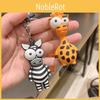 Cute Giraffe Silicone Keychain Charming Animal Key Accessory Perfect For Birthdays