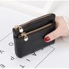 Women Mini Change Purses Leather Coin Purse Zipper Pouch Card Holder Wallet Kids Coin Pocket Wallets Key Chain Holder