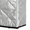 Calentador de agua sin tanque de 40x33x72cm Cubierta de invierno para electrodoméstico de cocina aislado Manta con cremalleras Cubierta para recinto de calentador de agua alfombra