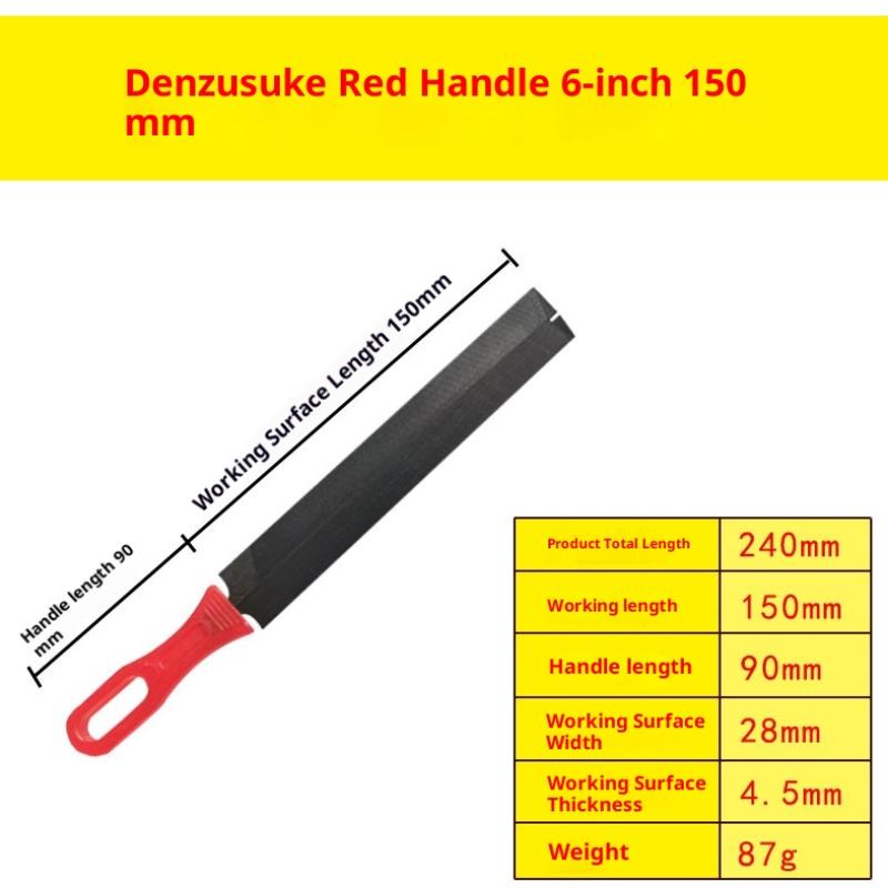 150/200Mm Saw Files File Steel File Saw Blade Sharpener For Sharpening And Straightening-Shaped Files
