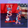 Wooden Usa Letters Decor For Independence Day And Christmas Festivities