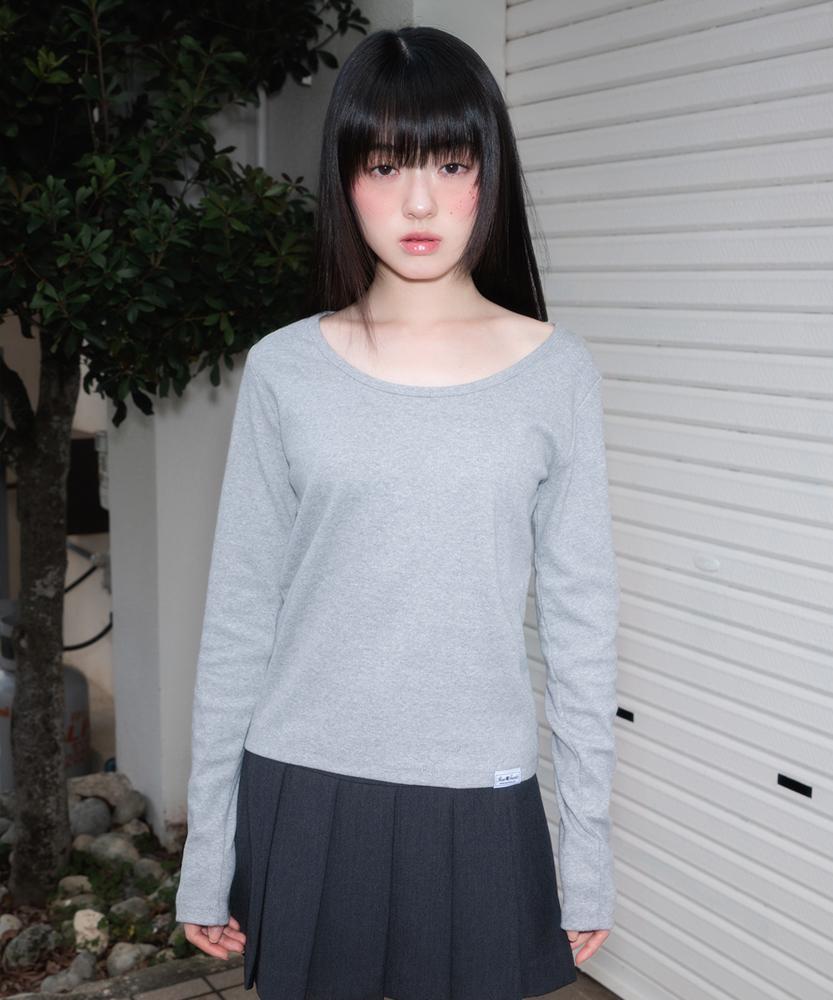 ROSEFRANTZ (2Pack) Essential Rose Label Long Sleeve [5Color]