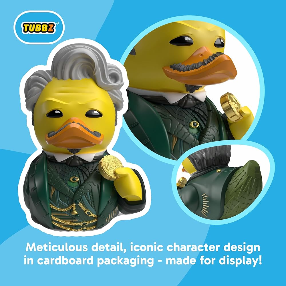 Tubbz NS5743 Collectible Duck Figure with Unique Design and High Detail, Fun Gift for Fans