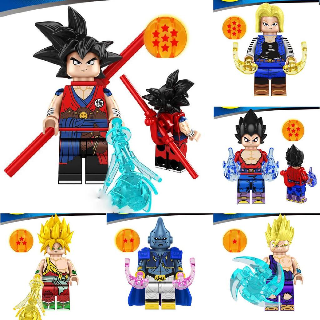 Kf6195 Children's Building Blocks Toy Abs Plastic Non-electric No Diy Small Granule Type 0-38 Pieces 0.01kg Net Weight