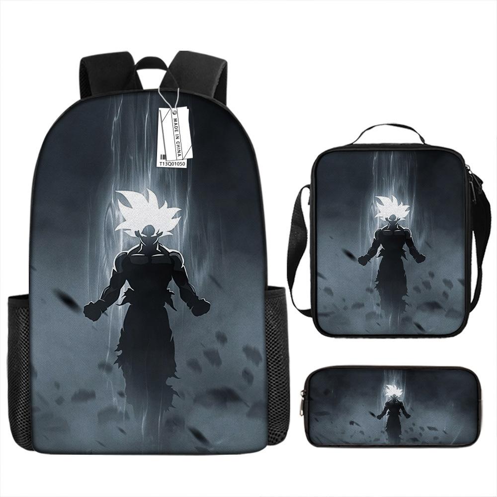 Summer School Bag Dragon Ball Animation Lunch Bag Elementary and Secondary School Backpack