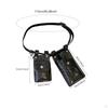 Ladies Waist Bag Adjustable Strap Crossbody Pack for Walking Outdoor Gym