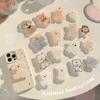 Korean Ins Dog Bear Stand Cartoon Telescopic Folding Cute Animal for Apple for Huawei Lazy Person Stand
