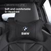 Car Seat Headrest Soft Suede Neck Pillow For BMW F30 F10 E90 F20 E46 E60 E70 E39 E36 E87 G20 Auto Interior Aaccessories keychain nlxk36