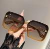 BMW New Arrivalaccessible Luxury Uv Square Frame Women's Sunglasses Uv Protection Polarized Sunglasses Sun Protection Elegant Big Face Slimming Look