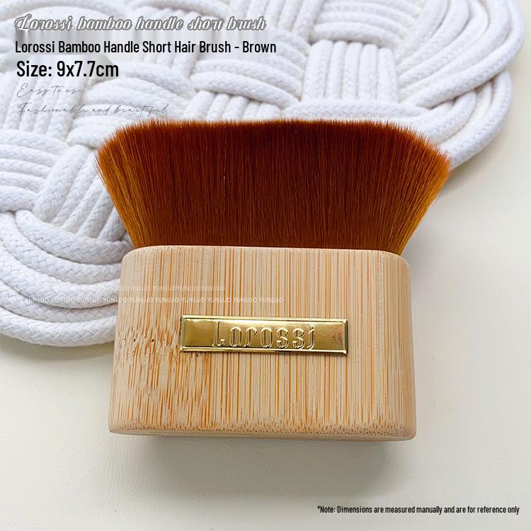 

Fluffy Short-Handle Nail Art Dust Brush - Large Size Makeup & Cleaning Tool