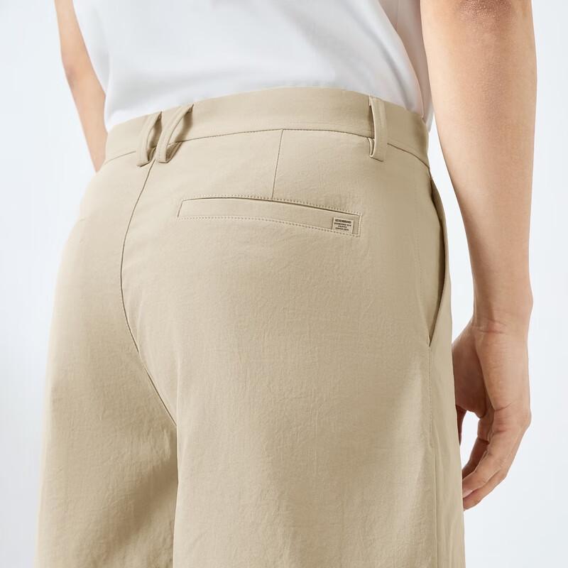 Men's Textured Casual Shorts