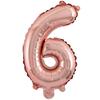 32 Inch Rose Gold Digital Balloon Number Helium Foil Birthday Party Wedding Decoration
