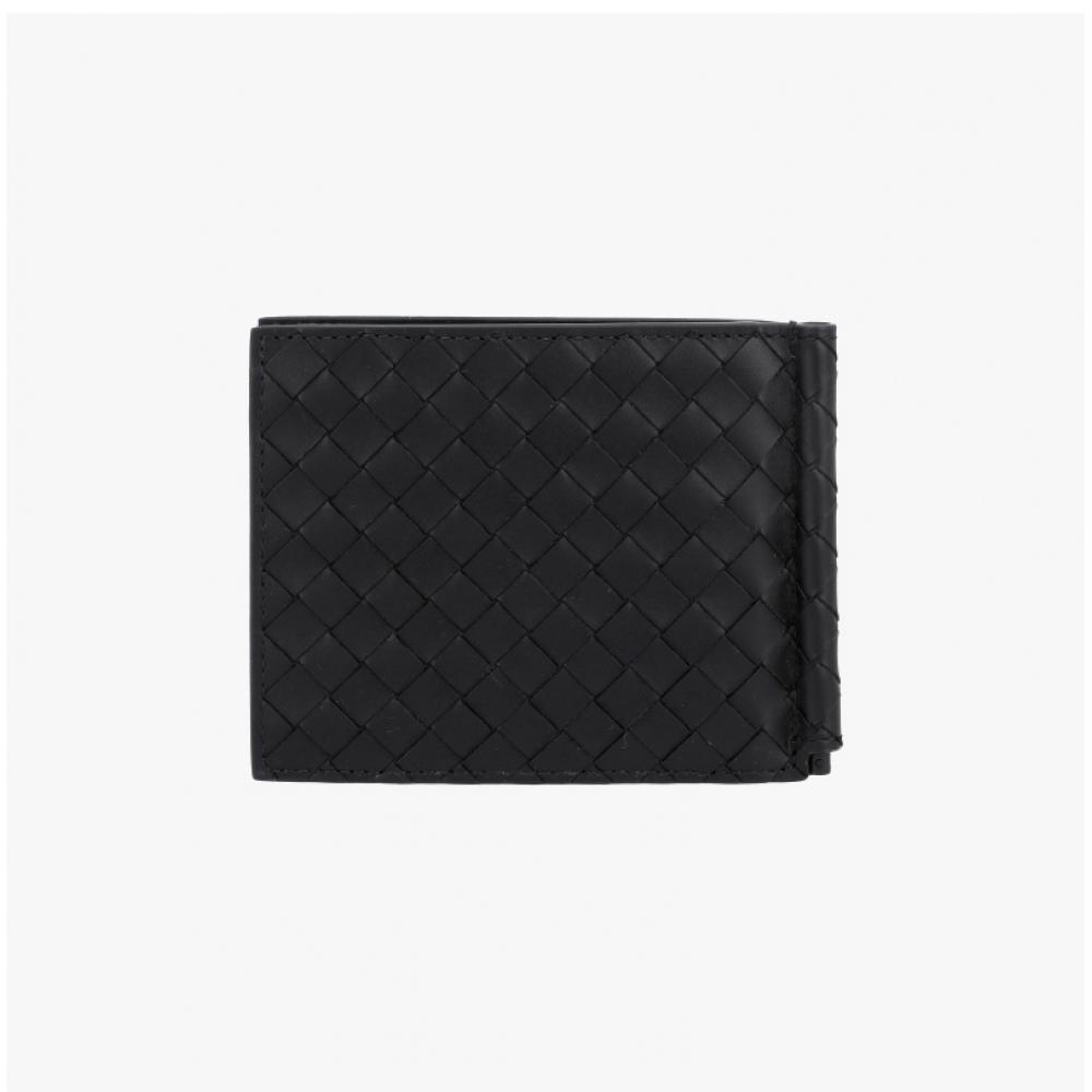 Bottega Veneta 123180 V47w1 8966 Intrecciato Folder Money Clip