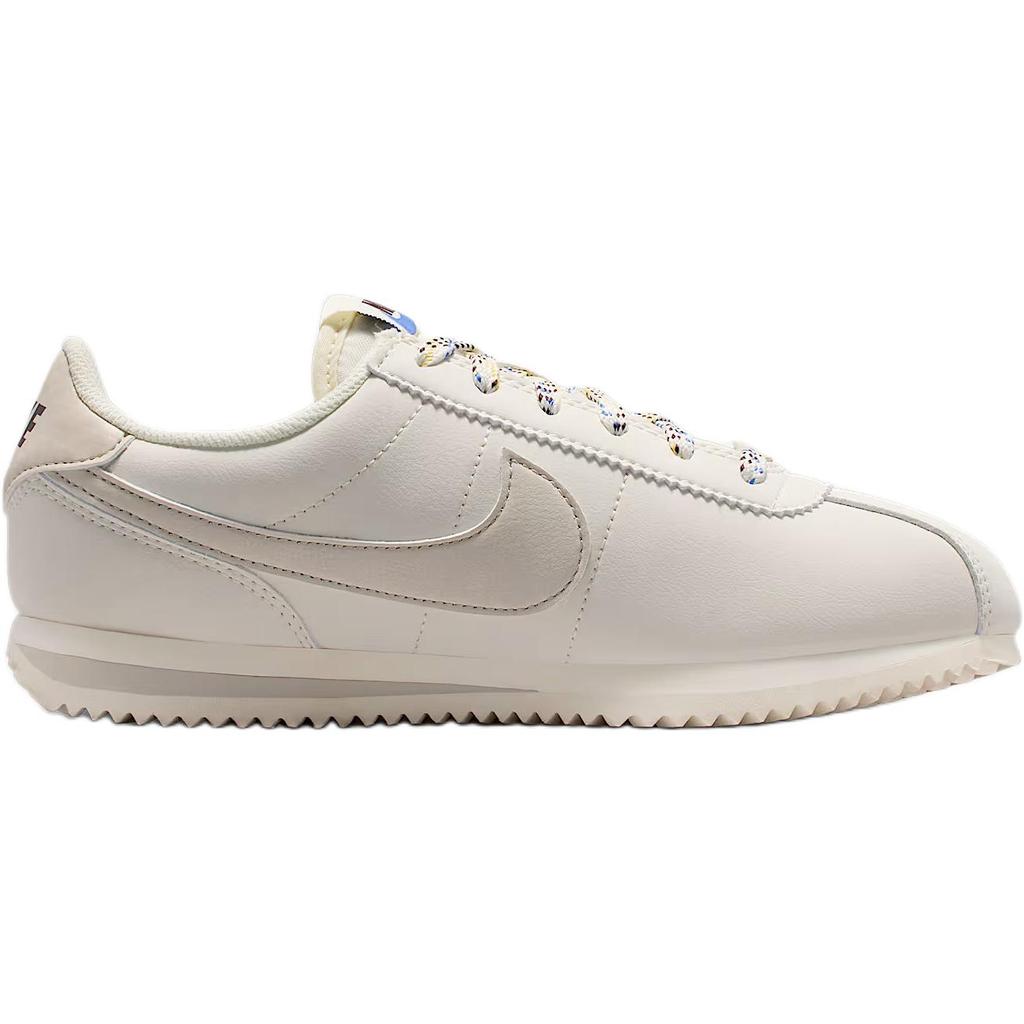 Nike Cortez GS Mini Swoosh Kinder-Sneaker Creme Soft-Pearl Kometenblau IH7655-001