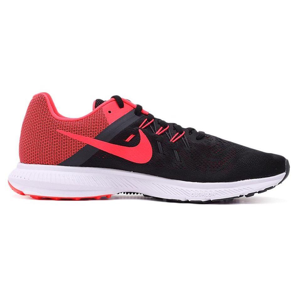 Nike Zoom Winflo 2 Lightweight Comfortable Durable Low-Top Casual Running Shoes Men Sneakers Black Red 807276-006