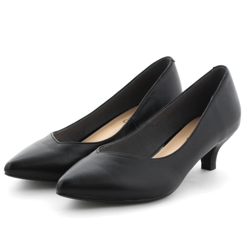 HIMIKO/Himiko/[WEB Exclusive] Asymmetrical Pointed Toe Pumps/640002 Black 230