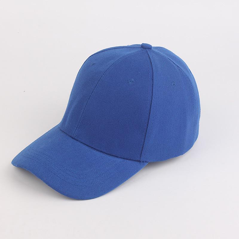 New Spring Summer Baseball Caps Solid Color Women Ponytail Snapback Men Hip Hop Visor Caps Outdoor Fashion Sport Hats Casual Cap