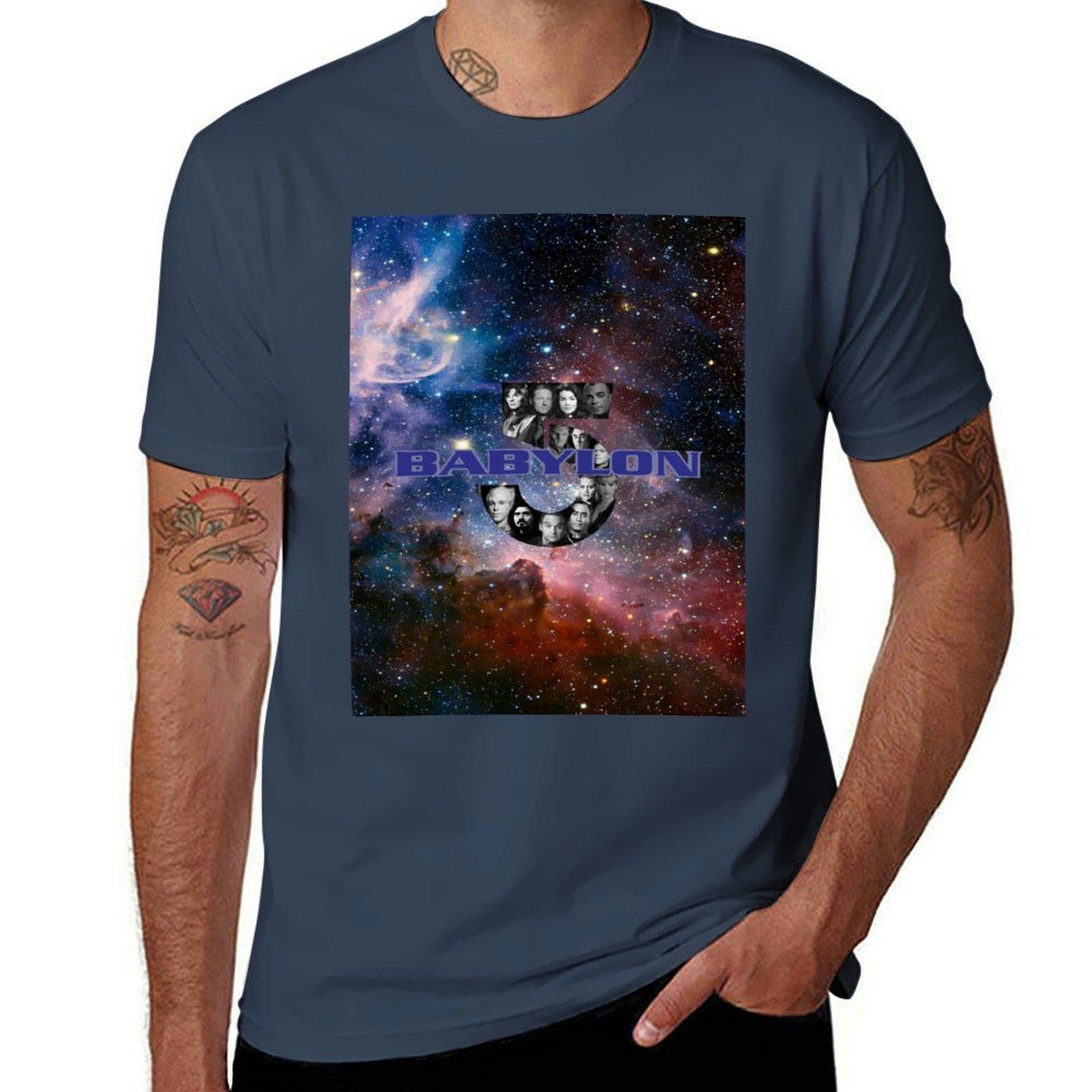 Babylon 5 TShirt Worker Basic Short Sleeve Tee S