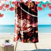 Toilet‑Bound Hanako‑kun Print Beach Towel, Large Soft Quick Dry Towel for Beach Camping Swimming