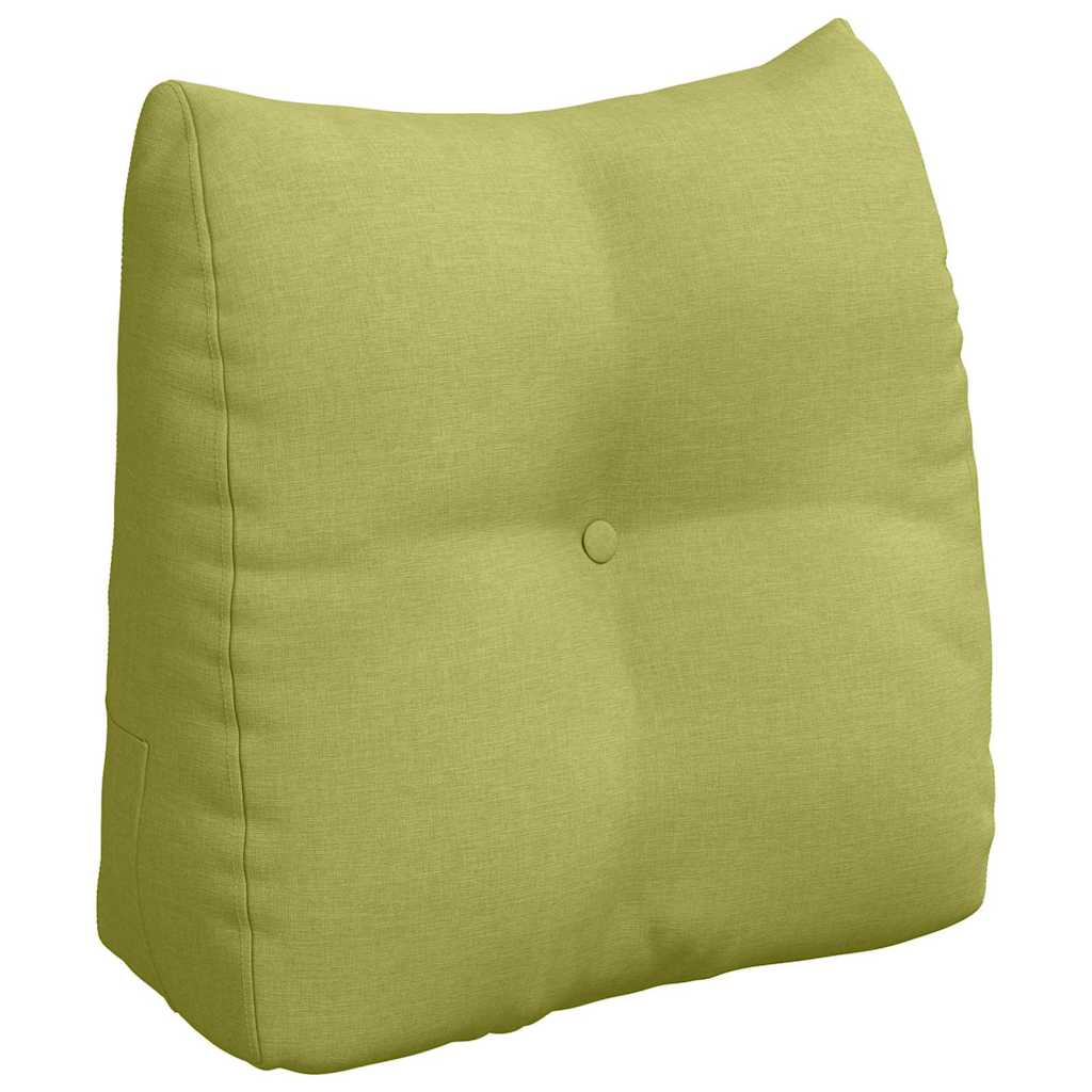 Back Cushion Light Green 45 x 24 x 50 cm Fabric