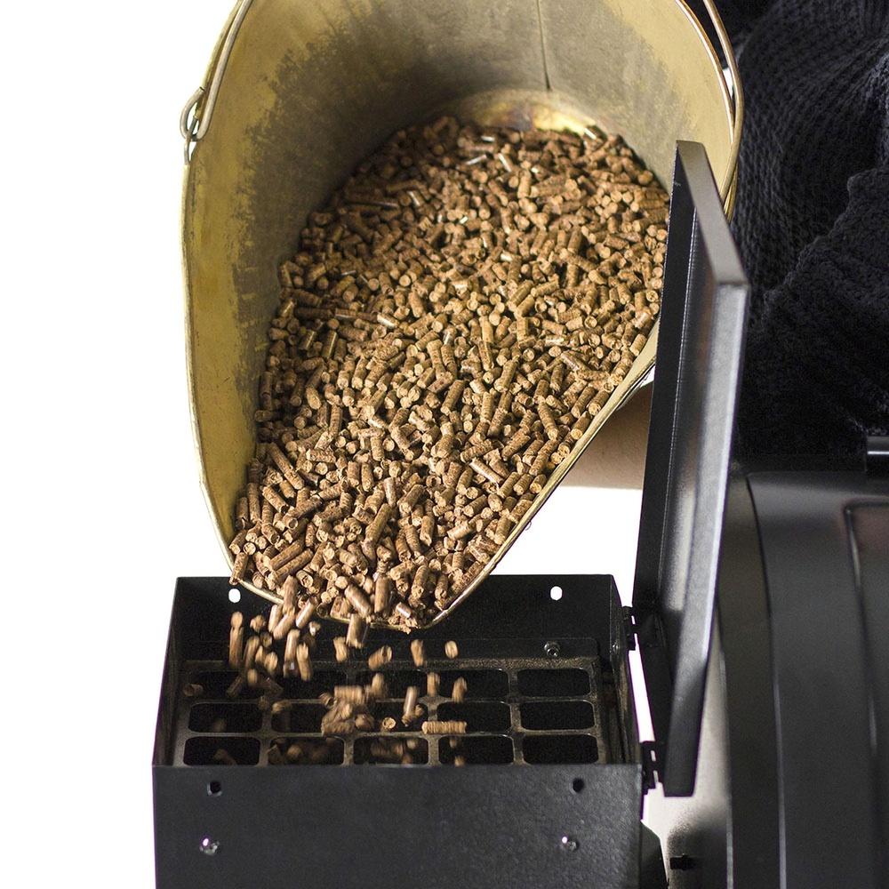 100 Pellet Naturali di Legno Duro per Grigliata BBQ Miscela Classica Gusto Noce Hickory Mesquite Legno Affumicato Sacco da 40 libbre Bassa Cenerizzazione Cottura Pulita