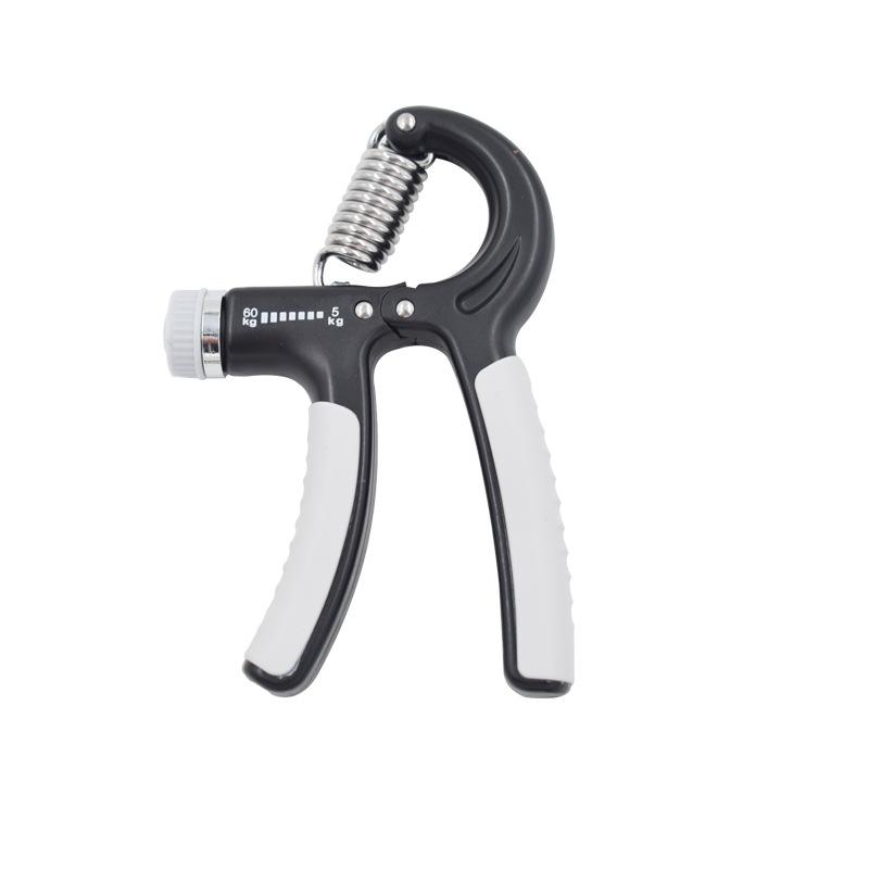 R-Shape Adjustable Size Hand Grip Active Strength Countable Exercise Strengthener Gripper Spring Finger Pinch Carpal Expander