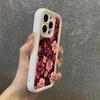 Süßes Rosa Rotes Blumenmuster Handyhülle Für Xiaomi Mi 15T 17 15 14 13 12 14T Lite Poco M7 F7 M6 X7 X6 F4 F5 C40 Pro Ultra 4G 5G