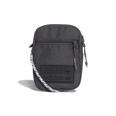 Originals Recycled Polyester Crossbody Bag Regular Unisex Black Adidas GN2382